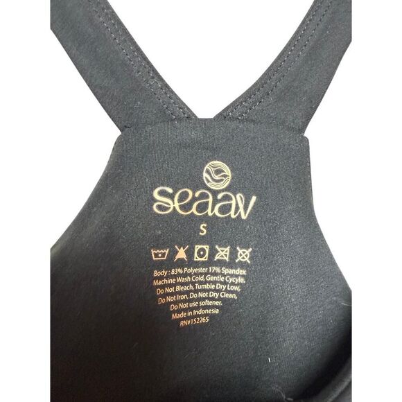 Seaav Racquet Dress in Black NWT Sz. S - Picture 3 of 6